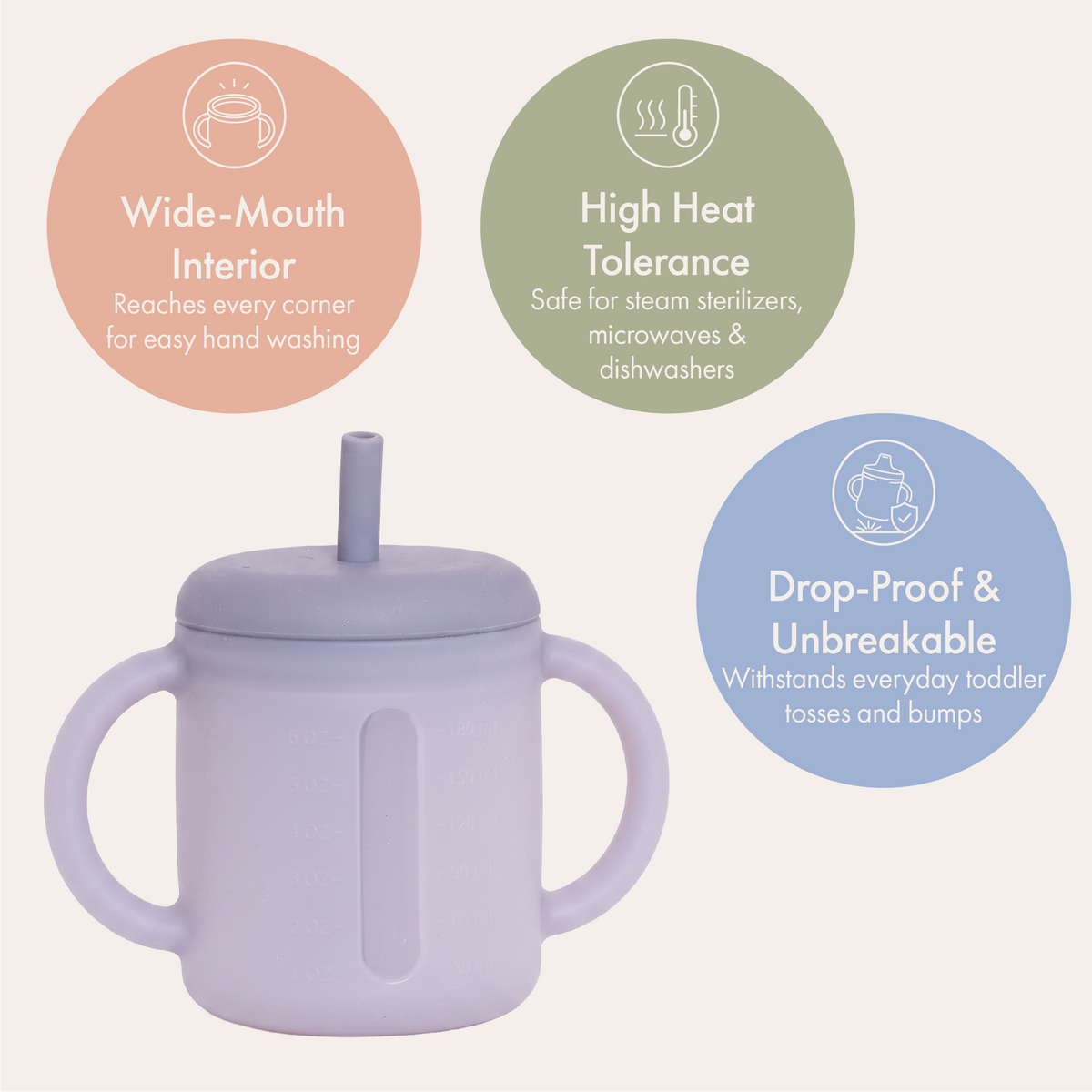 Dodo Baby Silicone Sippy Cup