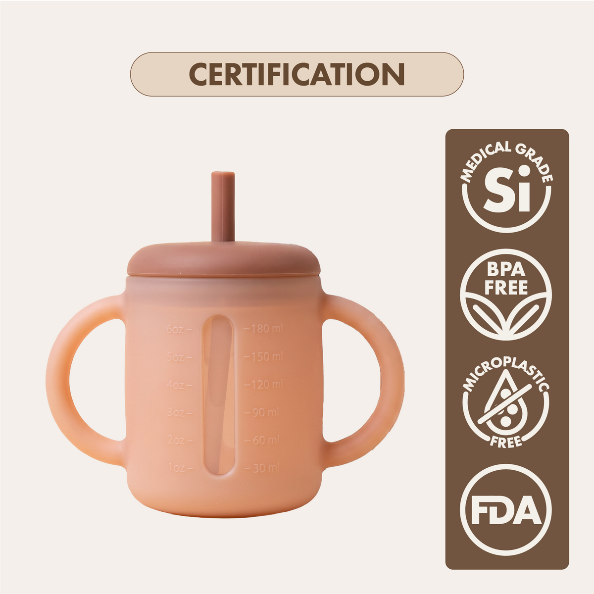 Dodo Baby Silicone Sippy Cup