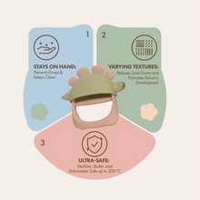 Dino Soothe Teether | Sage