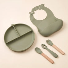 Feeding Plate Set | Sage Green