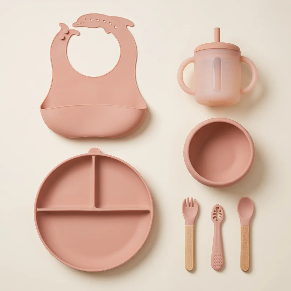 Complete Feeding Set | Blush Pink