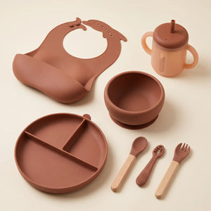 Complete Feeding Set | Cocoa Brown