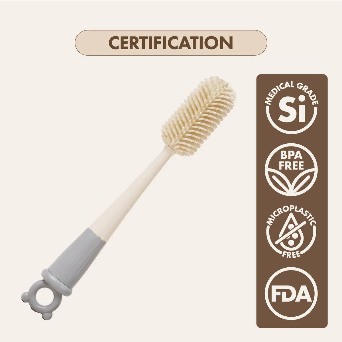 4-in-1 360 degree Bottle Cleaning Brush