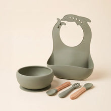 Feeding Bowl Set | Sage Green