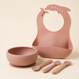 Feeding Bowl Set | Blush Pink