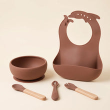 Feeding Bowl Set | Cocoa Brown