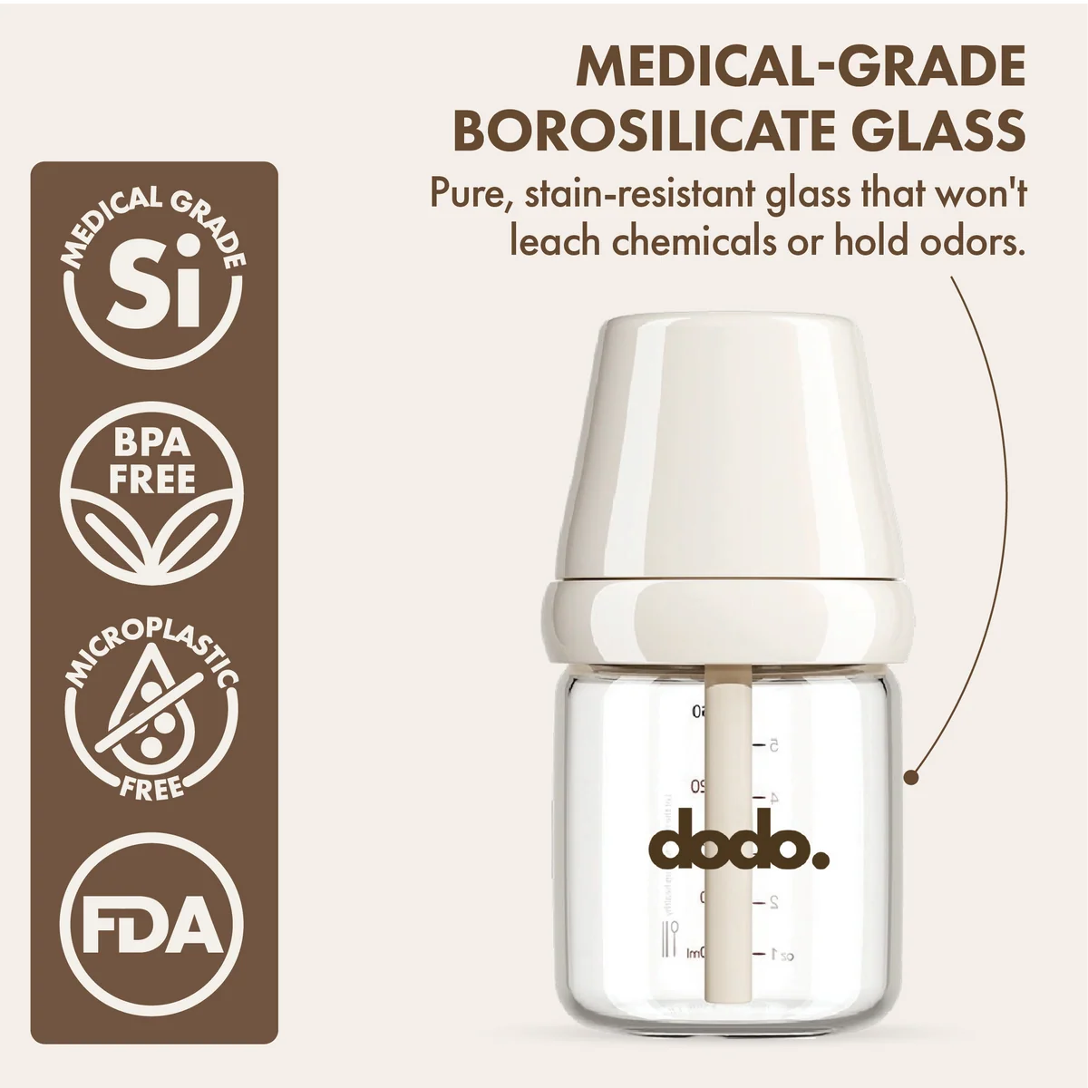 Glass Feeding Bottle
