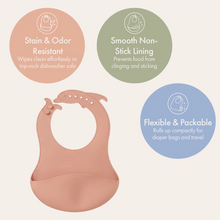Silicone Catch-All Bib | Blush Pink