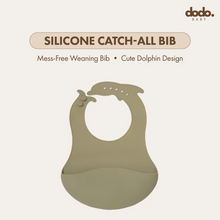 Silicone Catch-All Bib | Sage Green