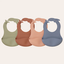 Silicone Catch-All Bib | Cocoa Brown