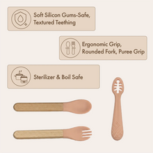 Silicone Cutlery Set | Blush Pink