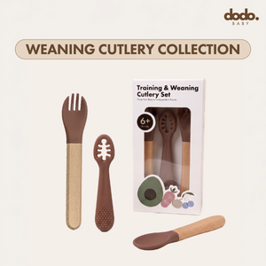 Silicone Cutlery Set | Cocoa Brown