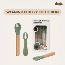 Silicone Cutlery Set | Sage Green