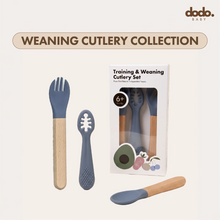 Silicone Cutlery Set | Powder Blue
