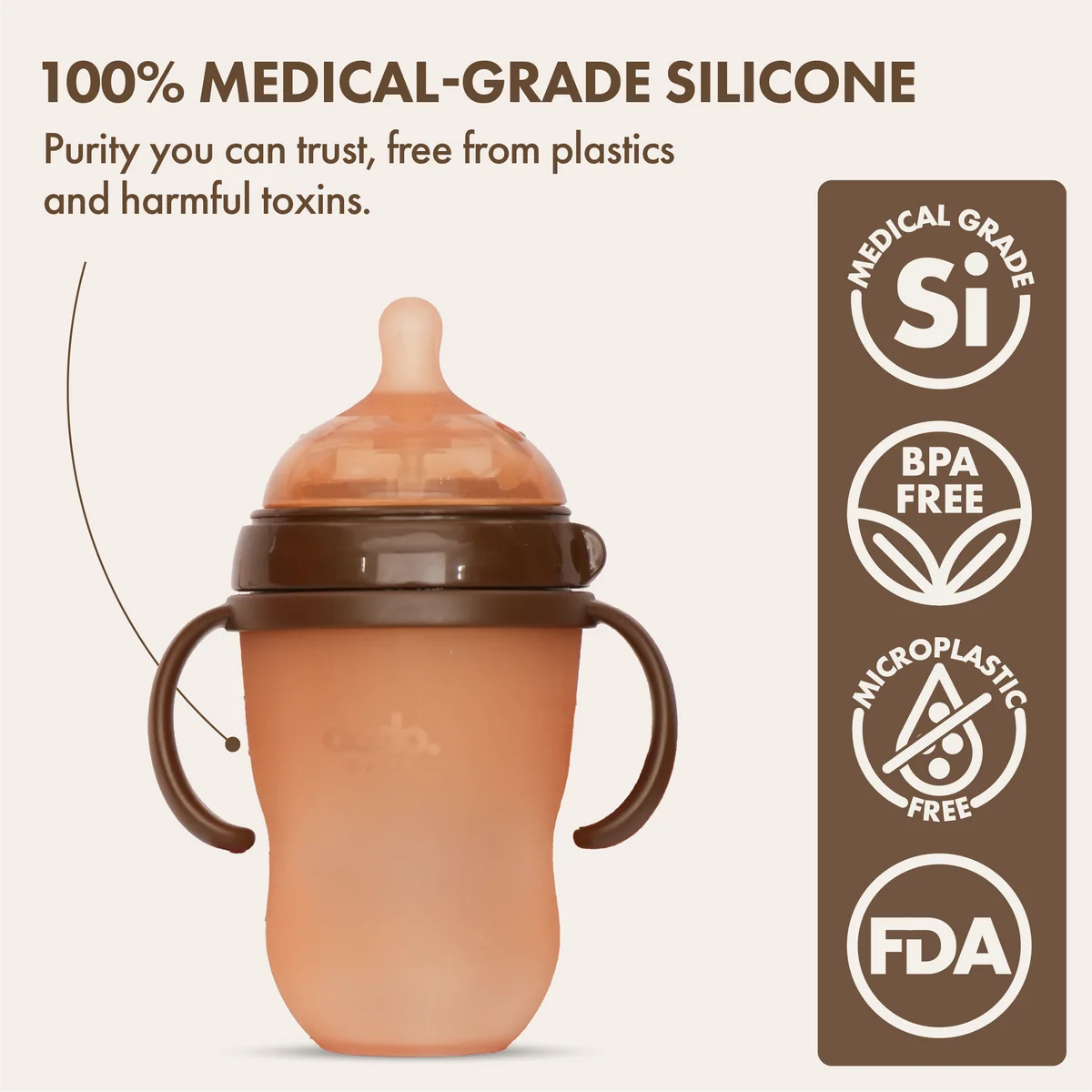 Silicone Feeding Bottle | 250ml