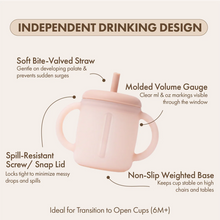 Silicone Sippy Cup | Blush Pink