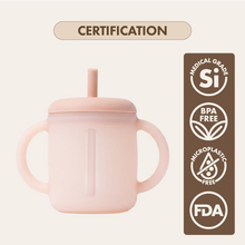 Silicone Sippy Cup | Blush Pink
