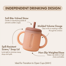 Silicone Sippy Cup | Cocoa Brown