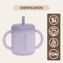 Silicone Sippy Cup | Powder Blue