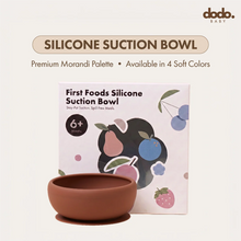Silicone Suction Feeding Bowl | Cocoa Brown