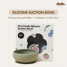 Silicone Suction Feeding Bowl | Sage Green