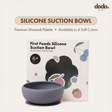 Silicone Suction Feeding Bowl | Powder Blue