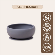 Silicone Suction Feeding Bowl | Powder Blue