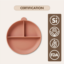 Silicone Suction Feeding Plate | Blush Pink